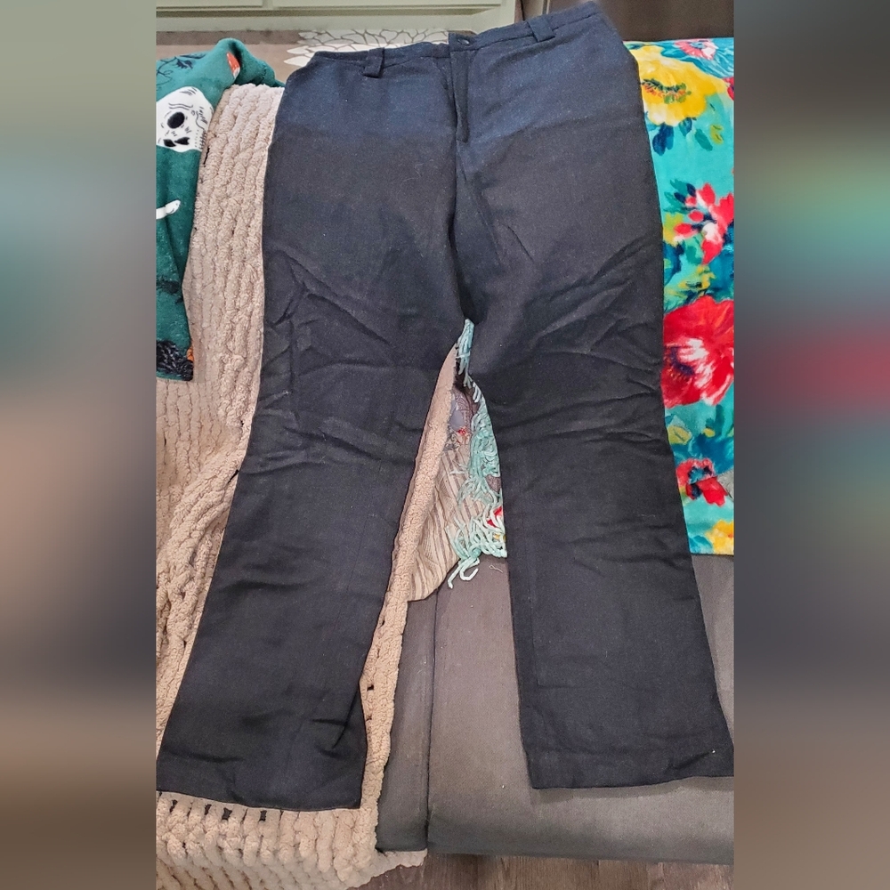 GAP Black Outerwear with Blue Label